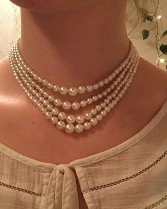 Skyline Pearl Necklace