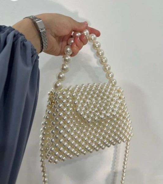 Classic Pearl Handbag | Pearl Purse